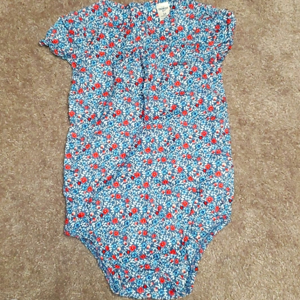 New Nwot Oshkosh fancy onesie